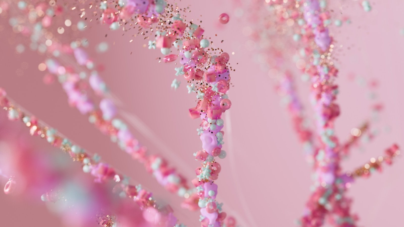 Textura abstrata sobre multimodalidade e mídia sintética