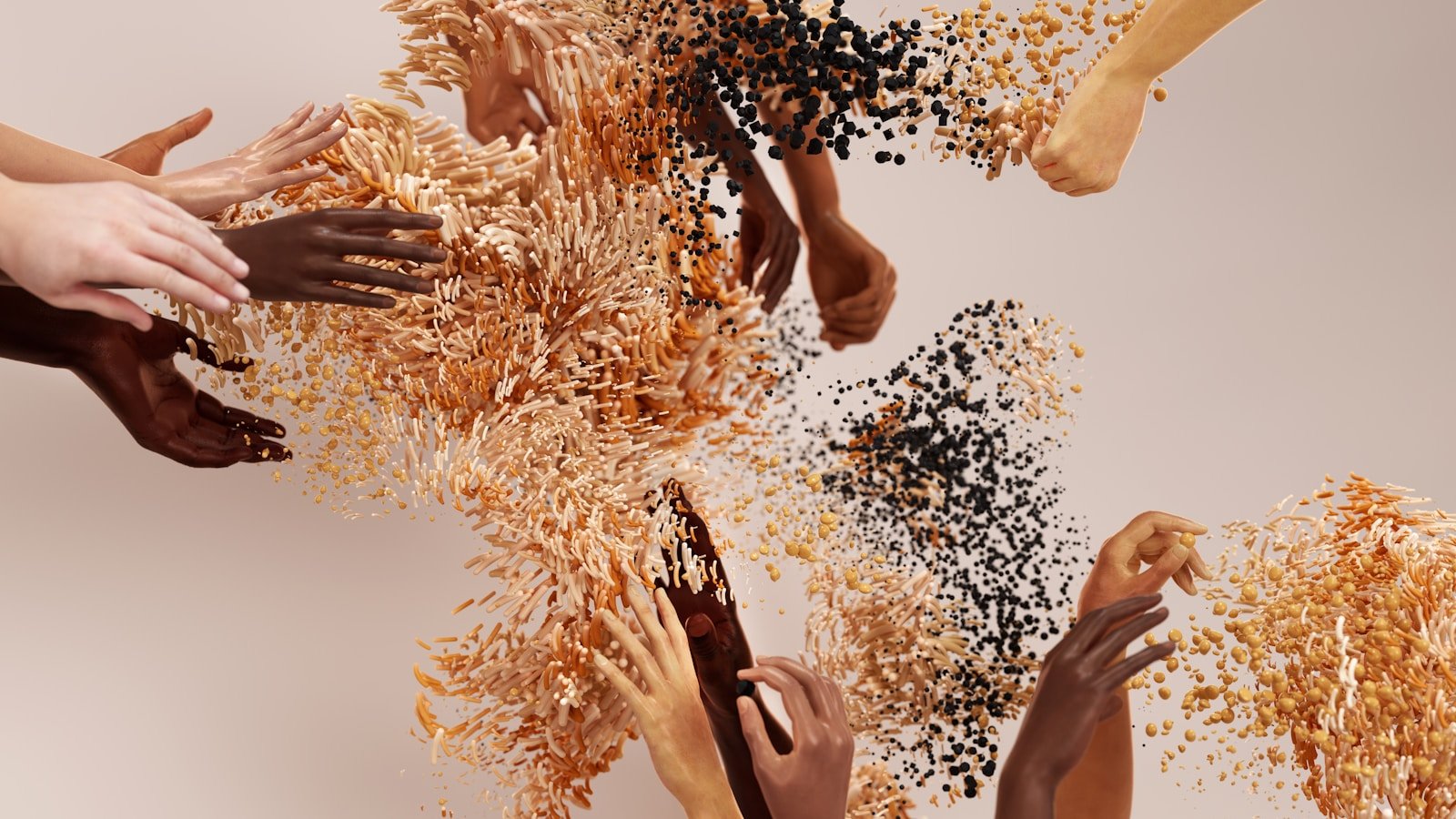 Composição abstrata sobre sistemas humanos e algoritmos